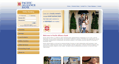 Desktop Screenshot of pacificalliancebank.com